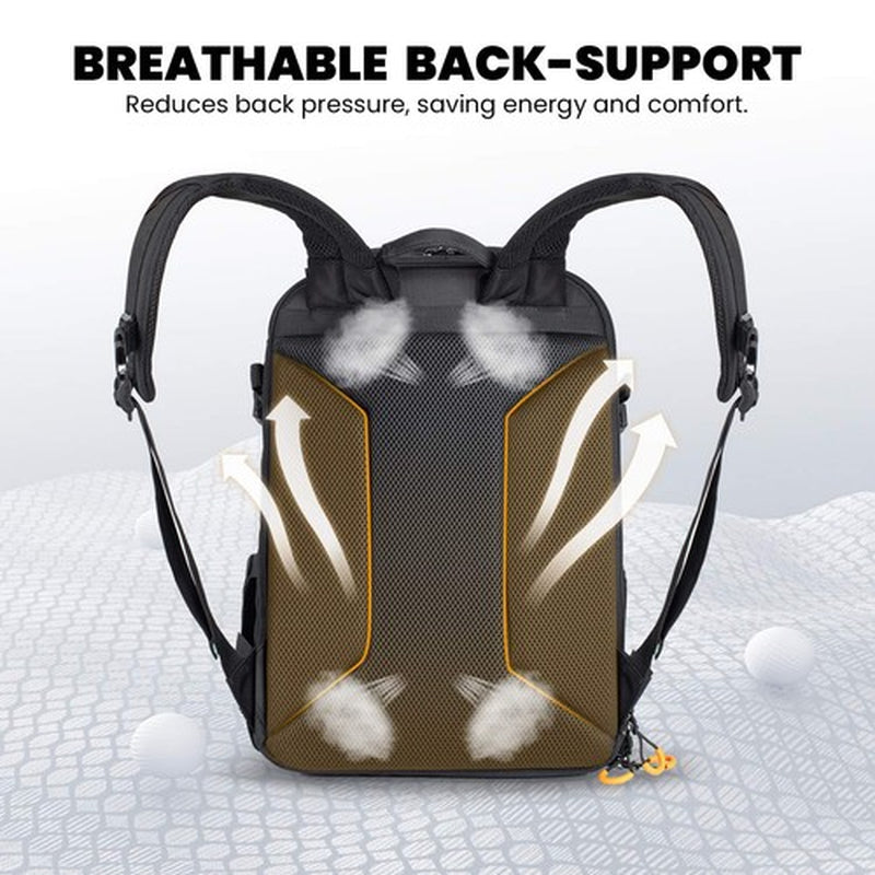 Pro Camera Backpack Large Camera Bag with Laptop Compartment Tripod Holder Wa...