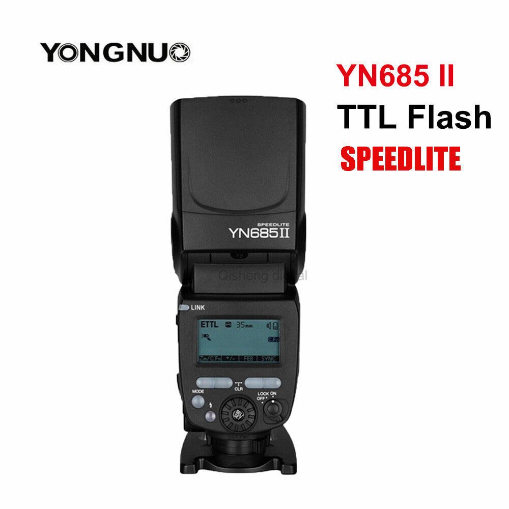 Yongnuo YN685II YN685 II Wireless 2.4G HSS TTL Flash Speedlite for Canon Cameras