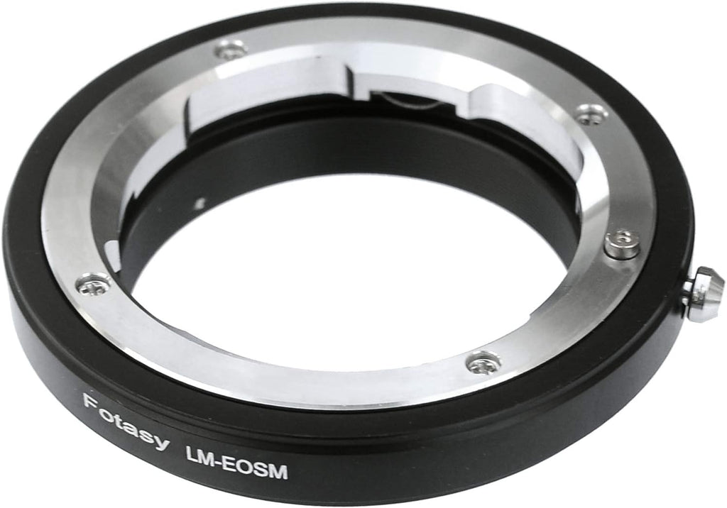 Leica M Lens to EF-M Mount Adapter, LM Lense EOS M Adapter, Compatible with Canon EF M Mount Mirrorless Cameras EOS M M2 M3 M5 M6 M6 Mark II M10 M50 M100 M200 M200