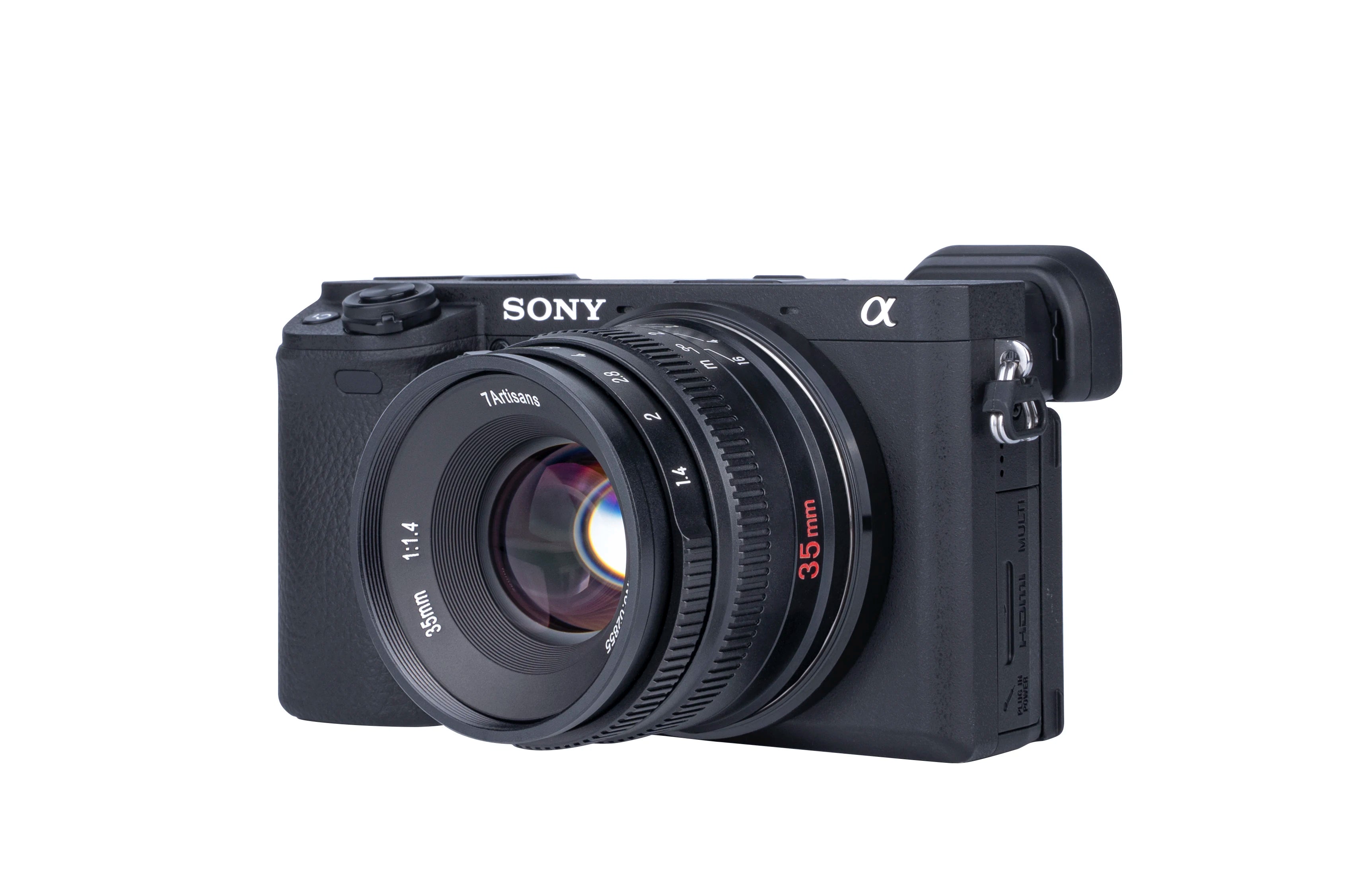 35Mm F1.4 Mark II APS-C Prime Lens for Sony E ZVE10 A6000 FX30 Fujifilm FX X-H2 Micro 4/3 Epm1 Nikon ZFC Canon RF RP