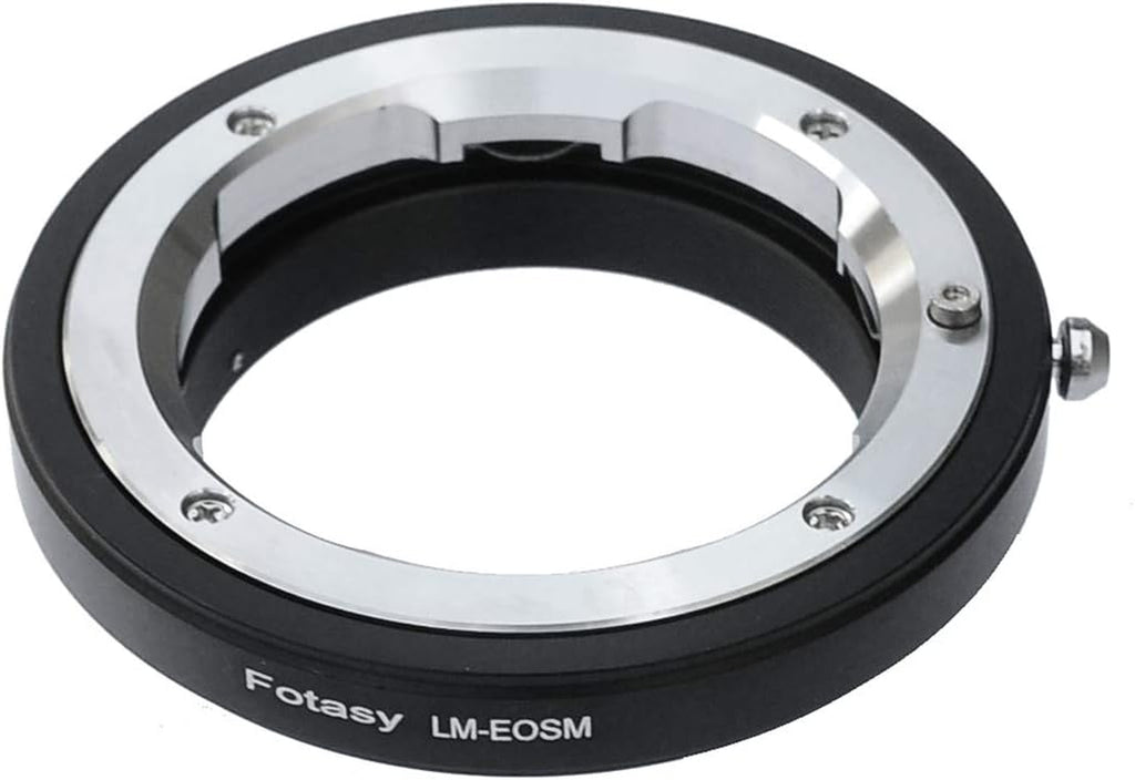 Leica M Lens to EF-M Mount Adapter, LM Lense EOS M Adapter, Compatible with Canon EF M Mount Mirrorless Cameras EOS M M2 M3 M5 M6 M6 Mark II M10 M50 M100 M200 M200