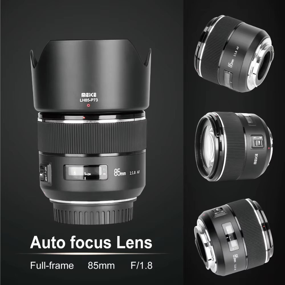 85Mm F/1.8 Full Frame Auto Focus Portrait Prime Lens for Canon EOS EF Mount Digital SLR Cameras